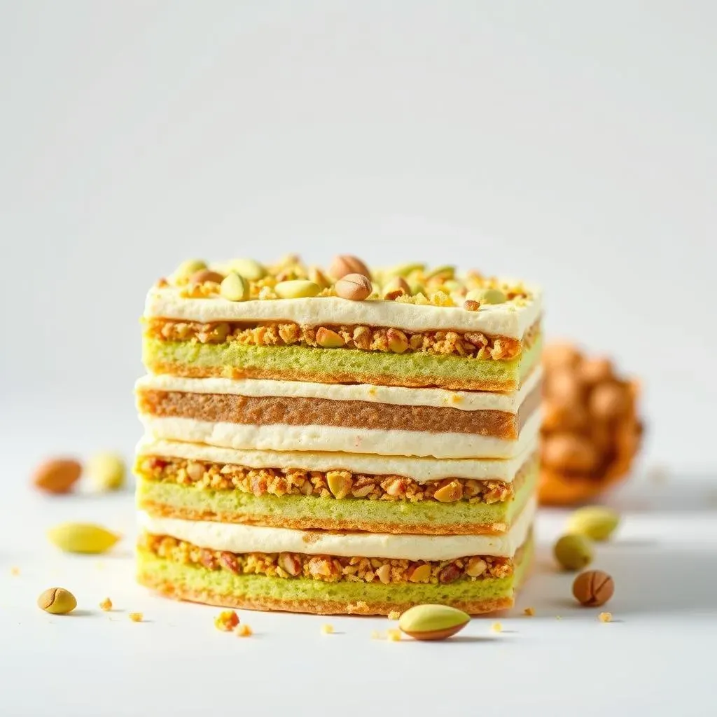 Assembling and Chilling Your Dreamy 4 Layer Pistachio Dessert