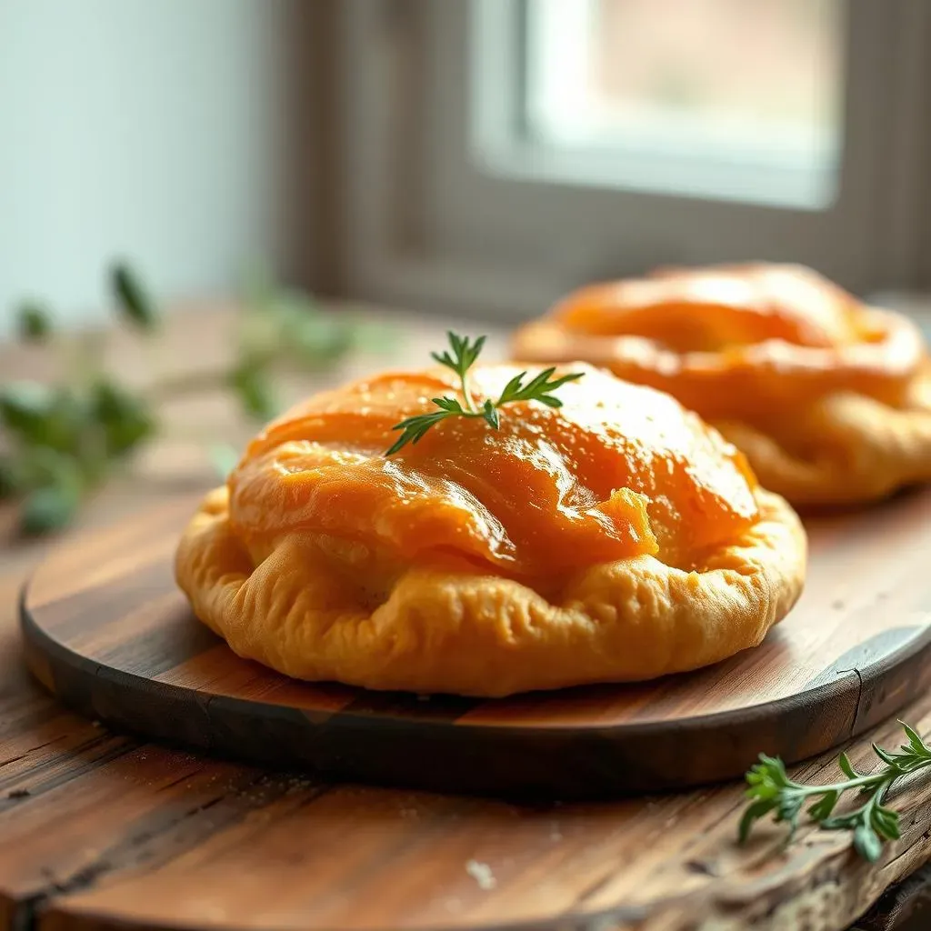 Baking and Glazing Your Sweet Potato Puff Pastry