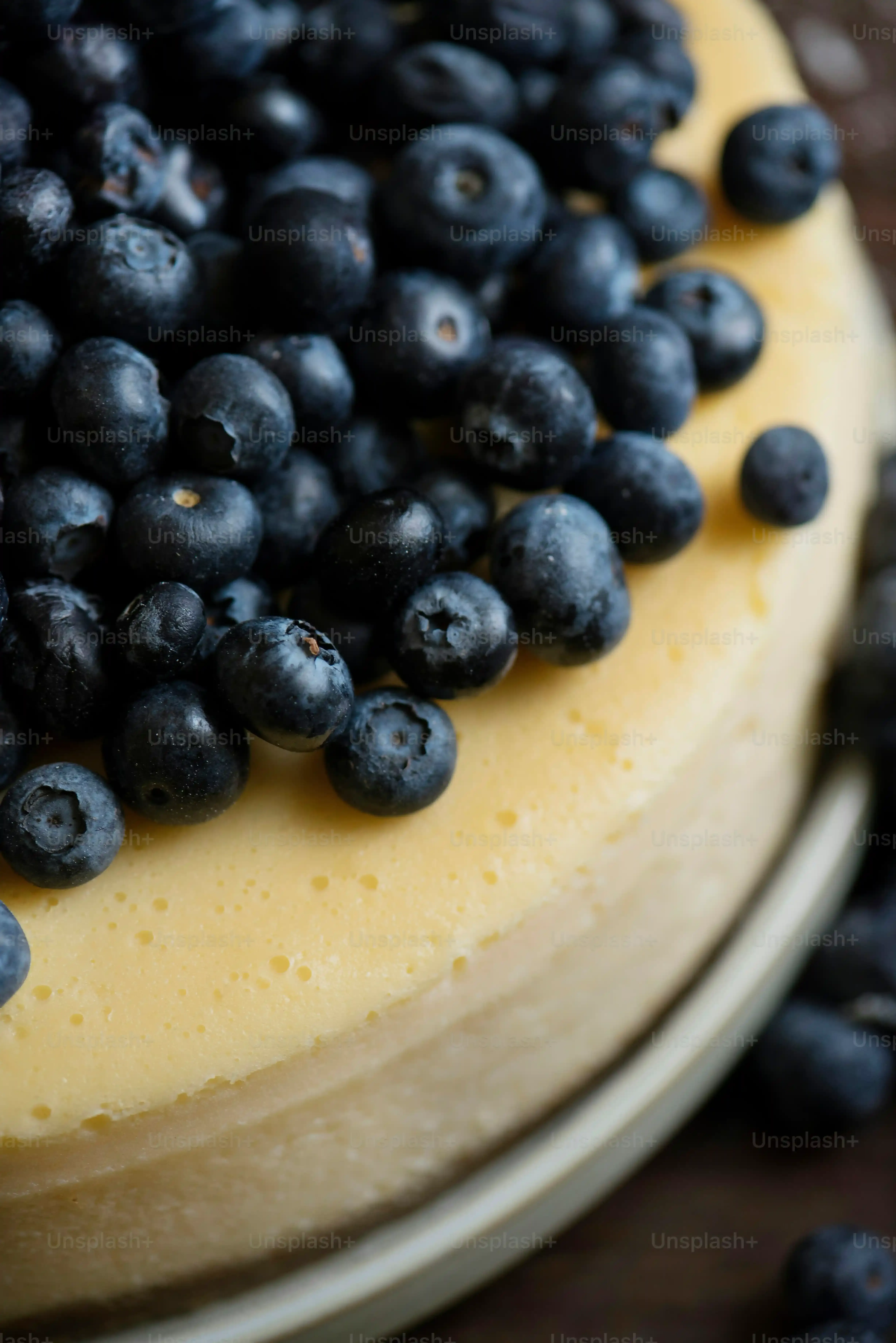Easy No-Bake cheese dessert blueberry delight