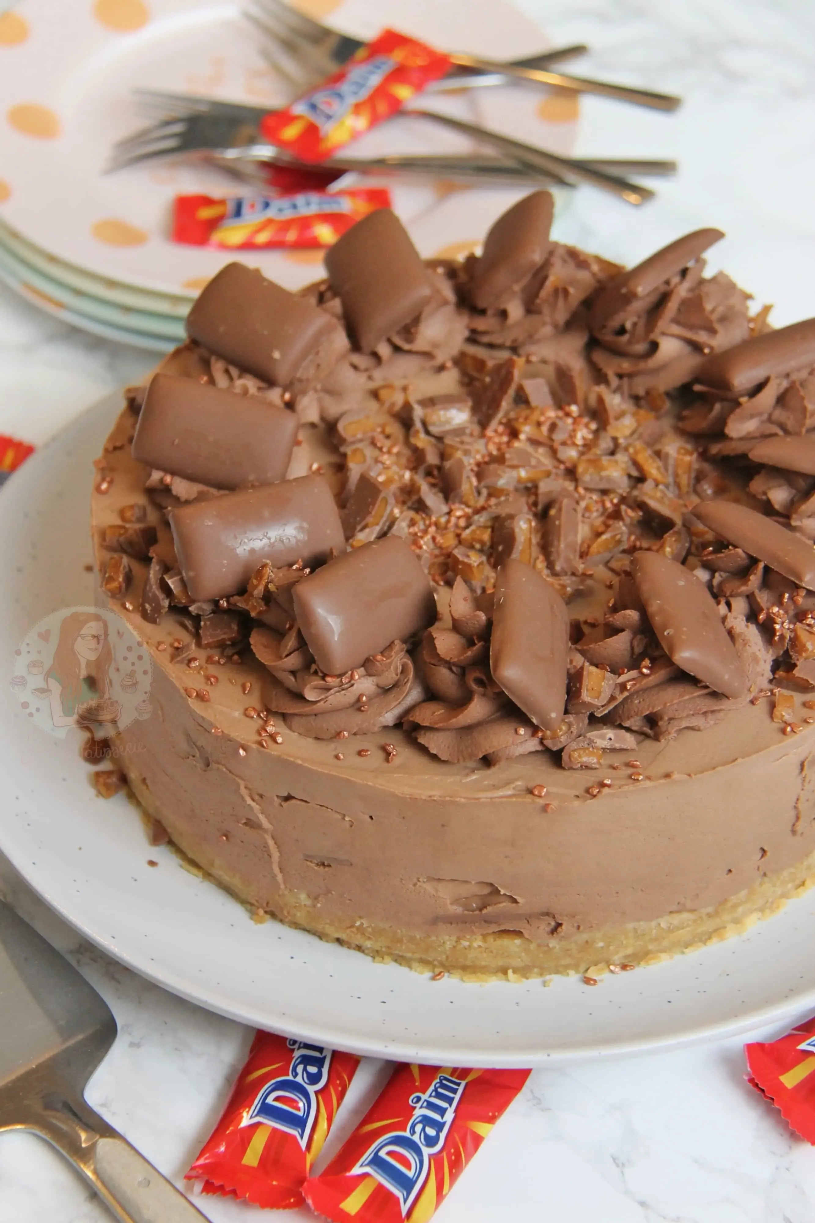 The absolute best sensational cheesecake daim recipe