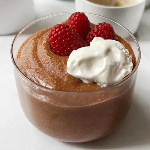 Easy Delicious High Protein chocolate cottage cheese dessert