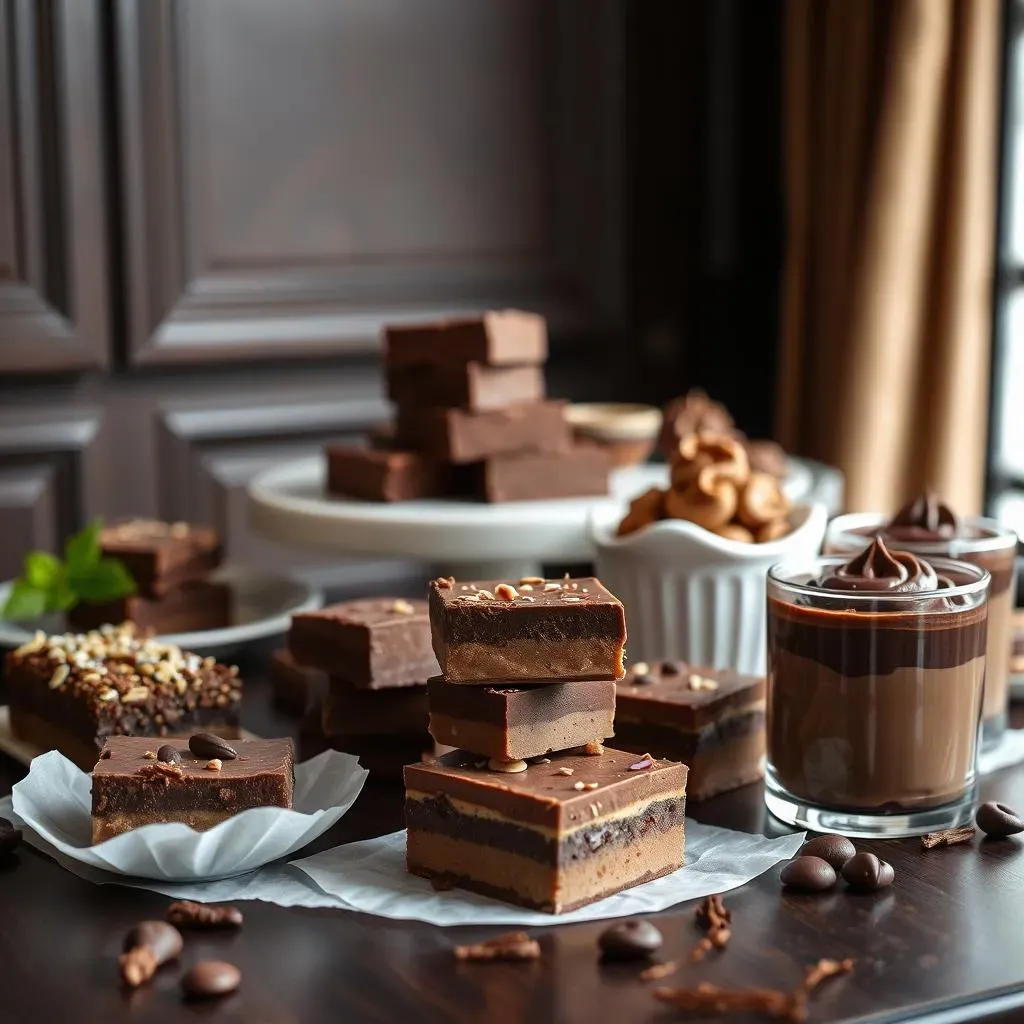 Chocolate Lover's Gluten Free No Bake Dessert Dream