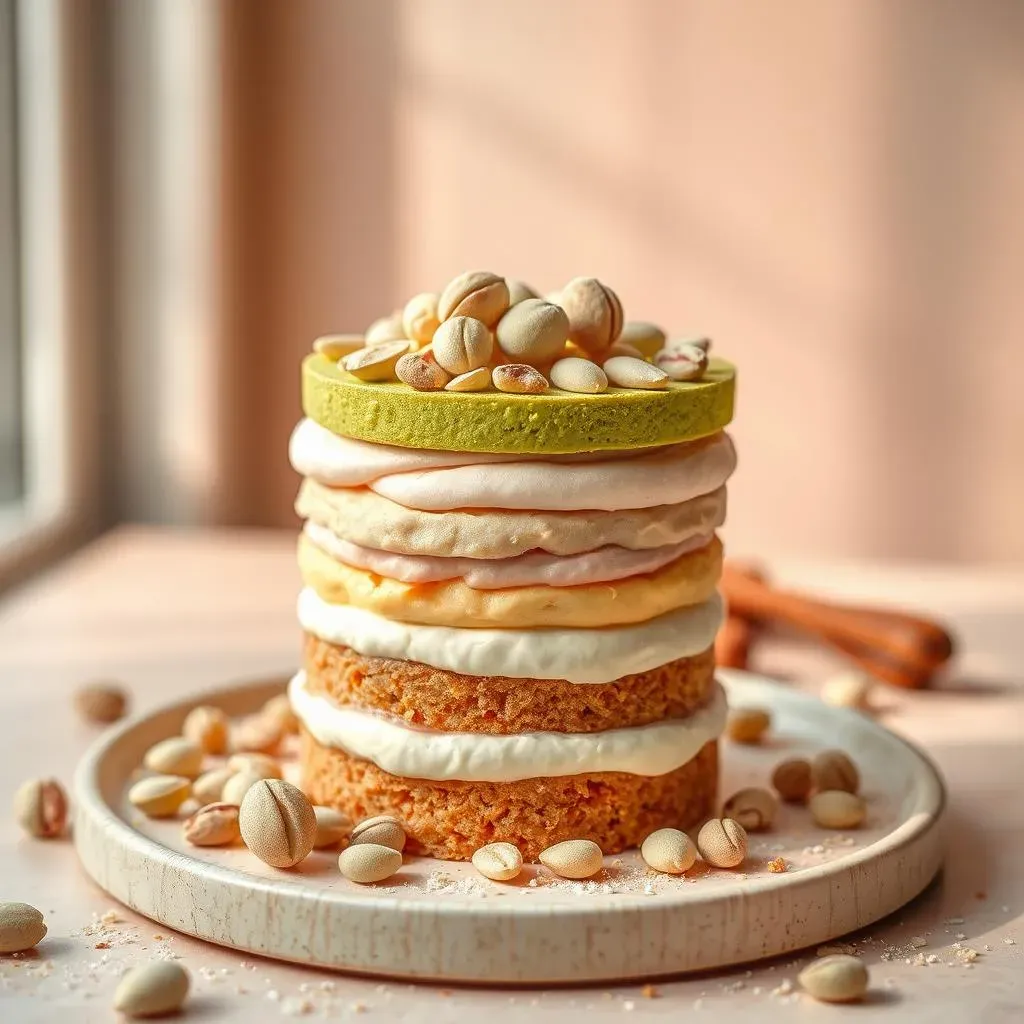 Creating the Pistachio Layer for Your 4 Layer Dessert