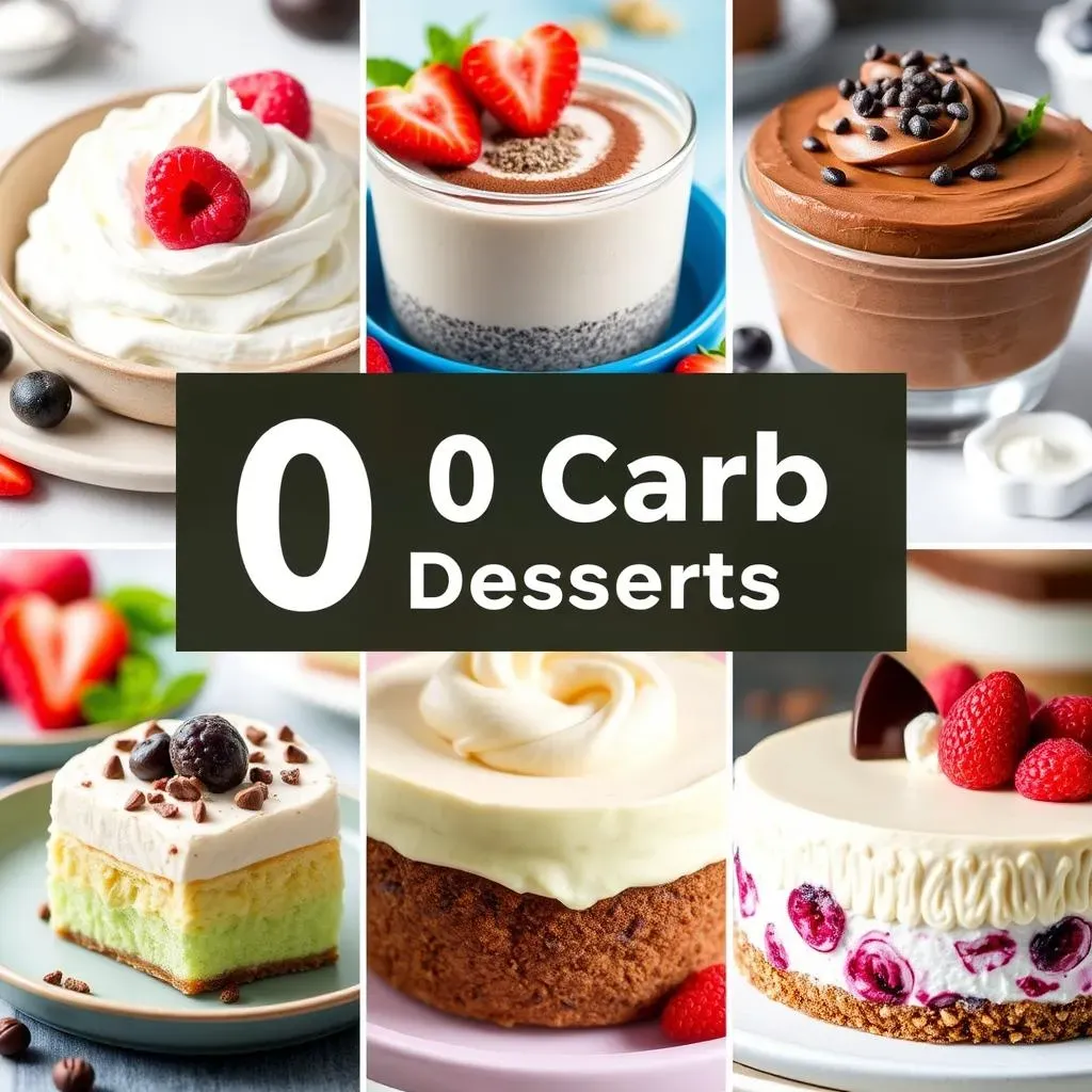 Creative 0 Carb Dessert Recipes: From Simple Treats to Showstoppers