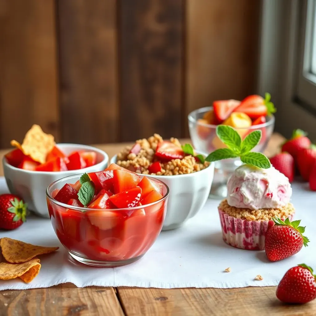 Creative Keto Strawberry Dessert Twists