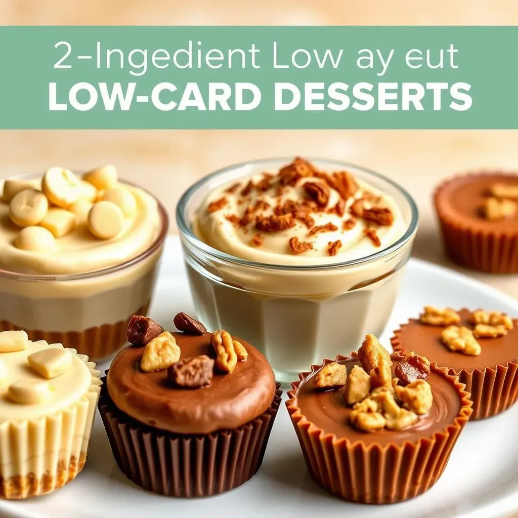 Delicious Variations and Creative Ideas for Your 2Ingredient LowCarb Desserts