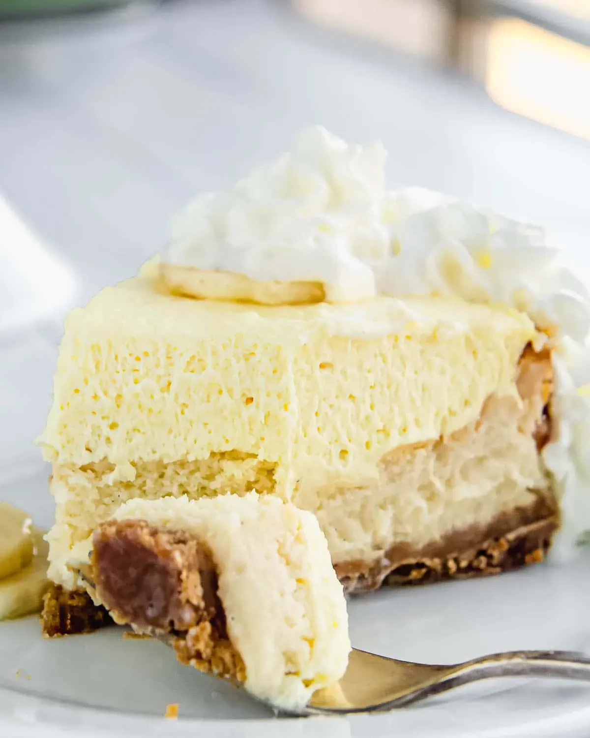 Sensational dessert with banana and cream cheese recipe