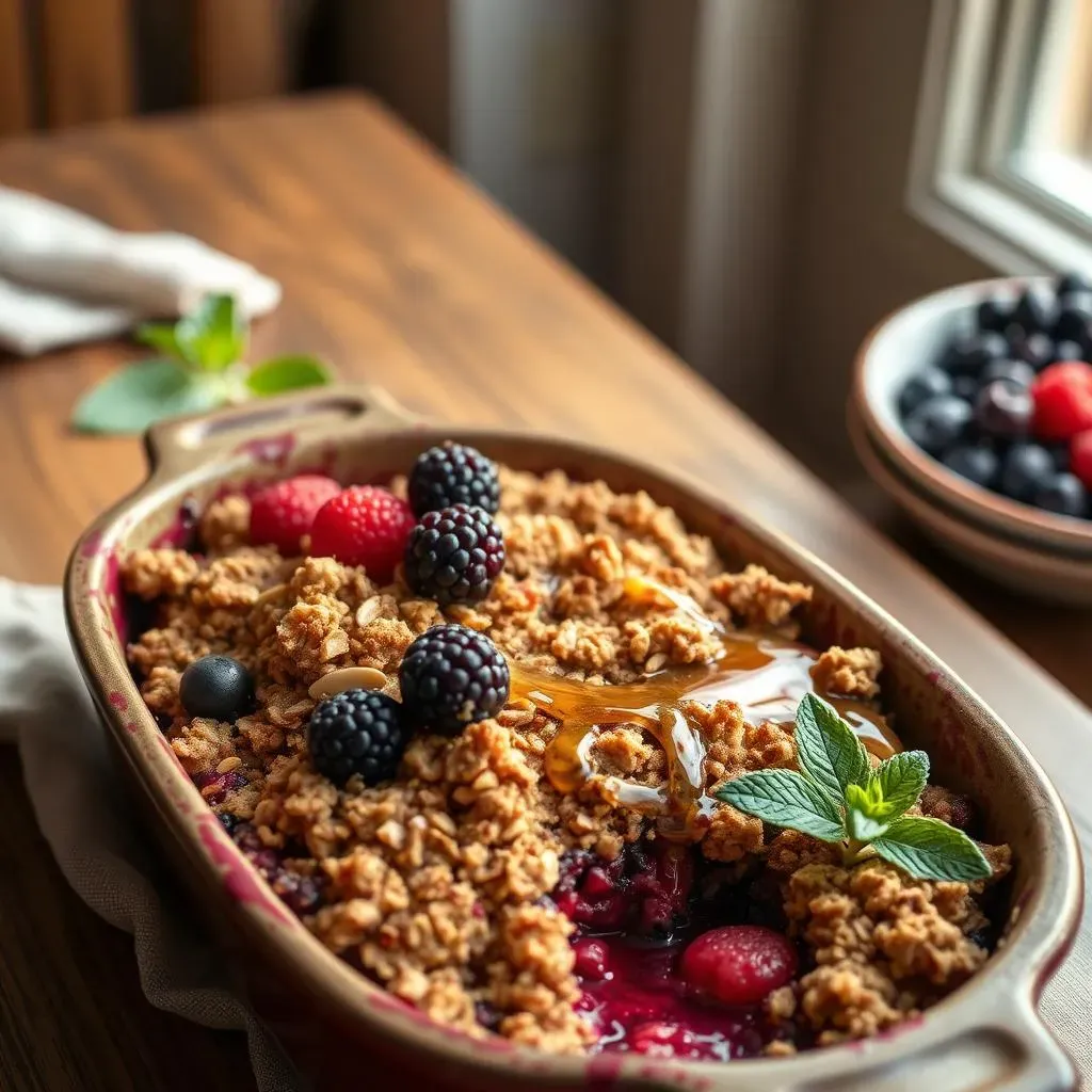 Easy GlutenFree Berry Crisp Recipe