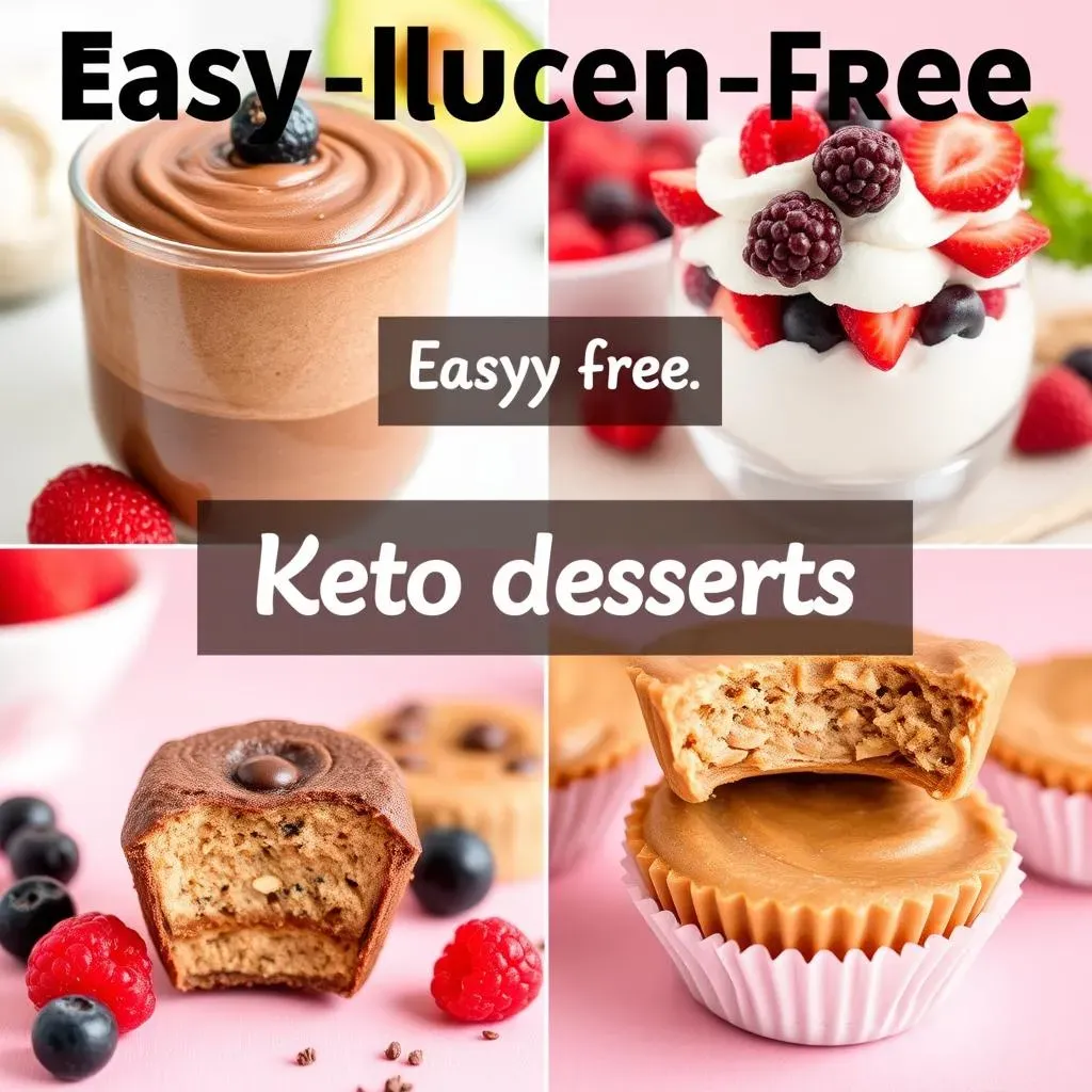 Easy GlutenFree Keto Dessert Recipes: Quick & Simple Sweet Treats