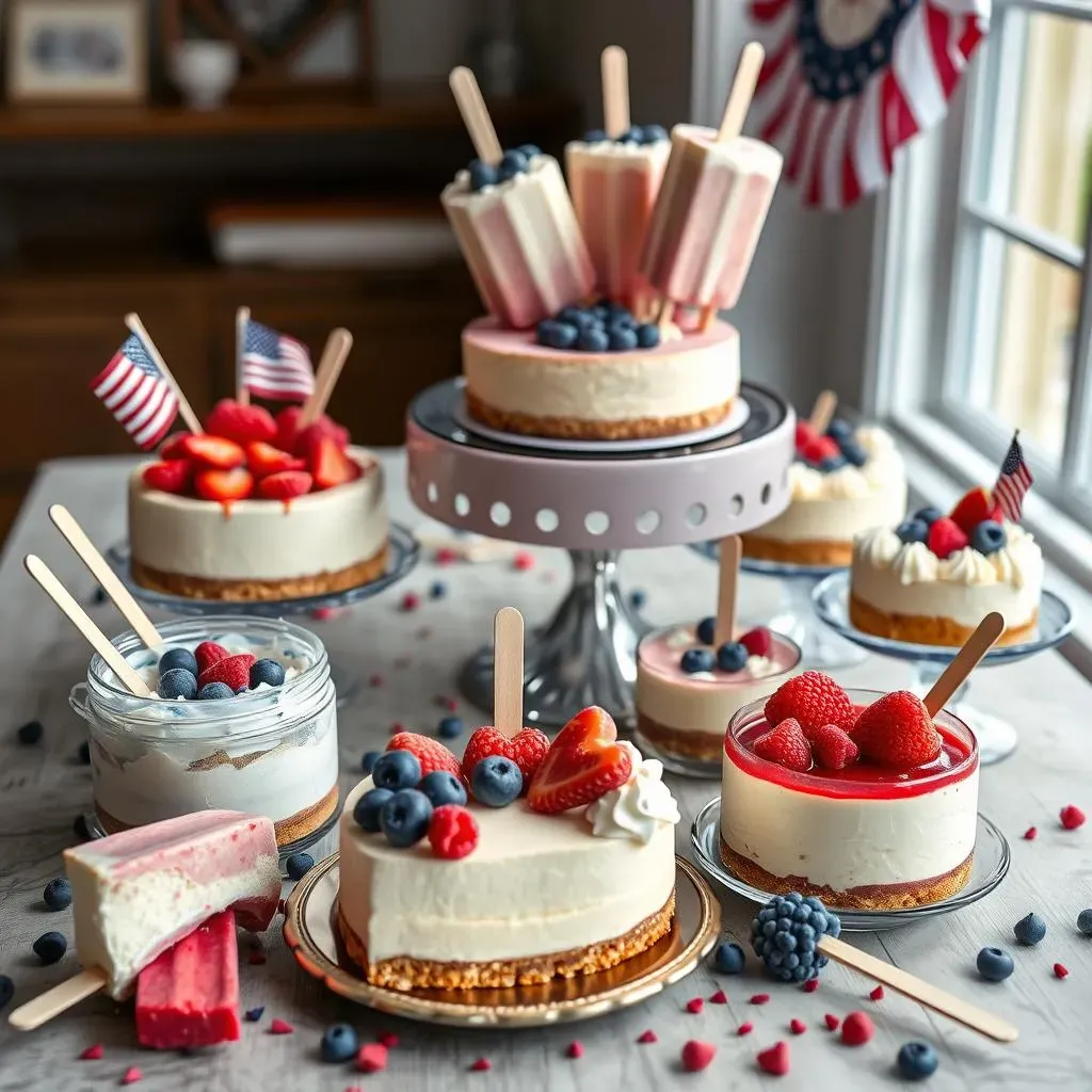 Easy Keto 4th of July Desserts: NoBake Wonders