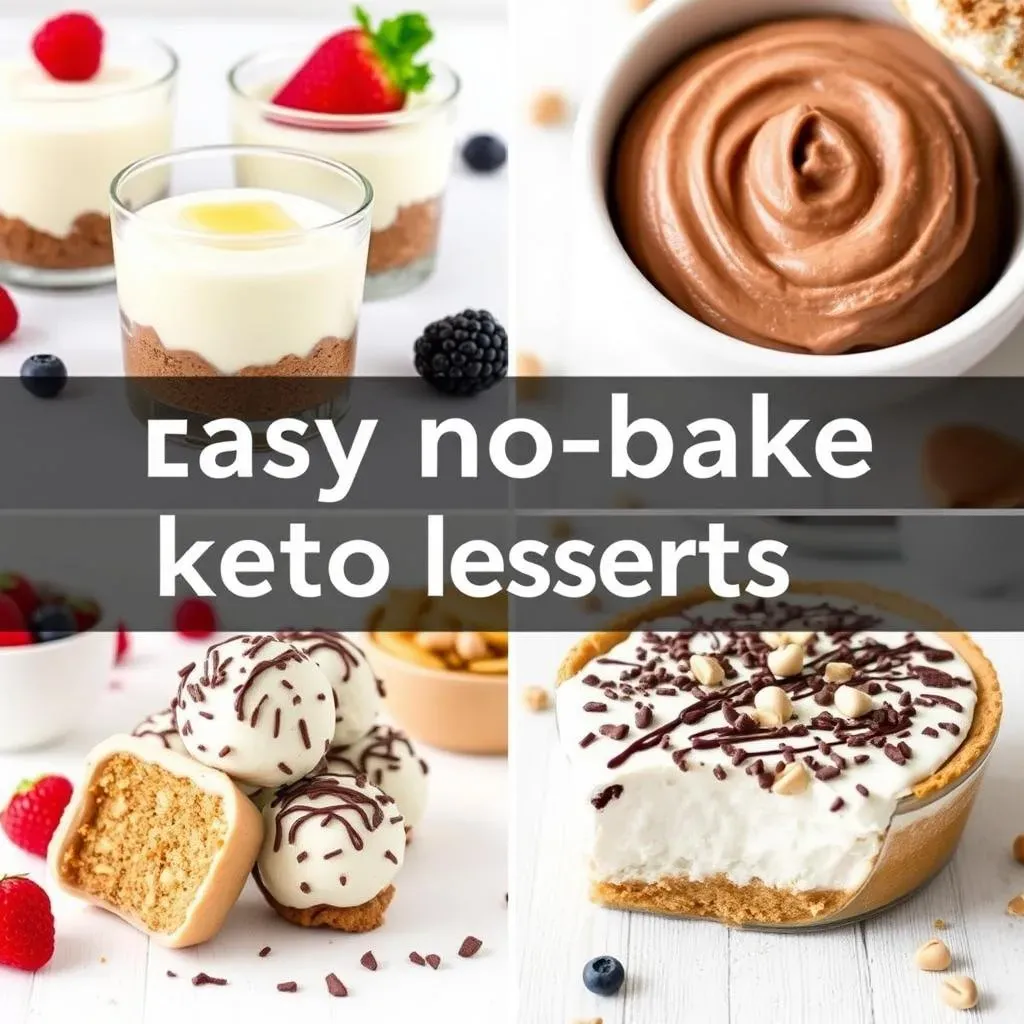 Easy NoBake Great Keto Dessert Recipes: Quick & Delicious