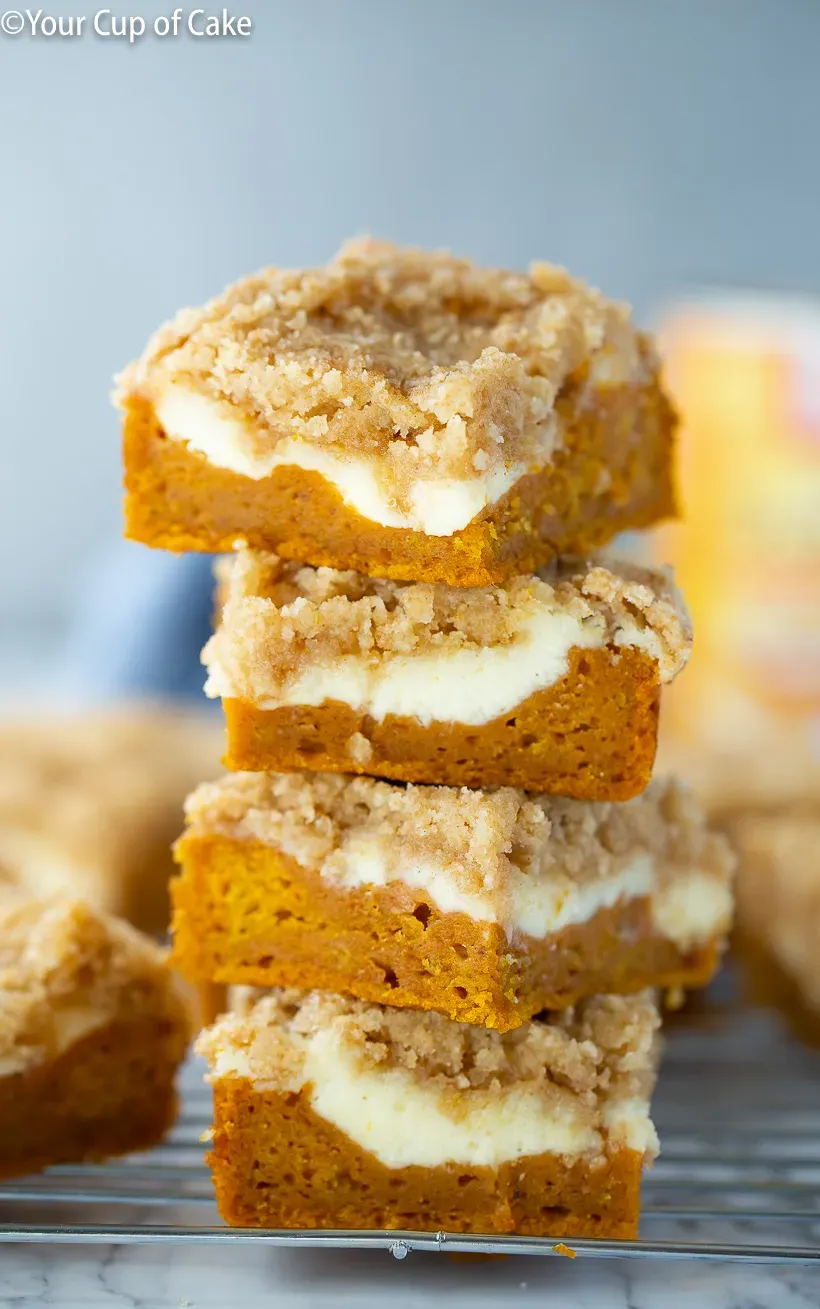 Easy pumpkin cream cheese dessert: Perfect Fall Treats
