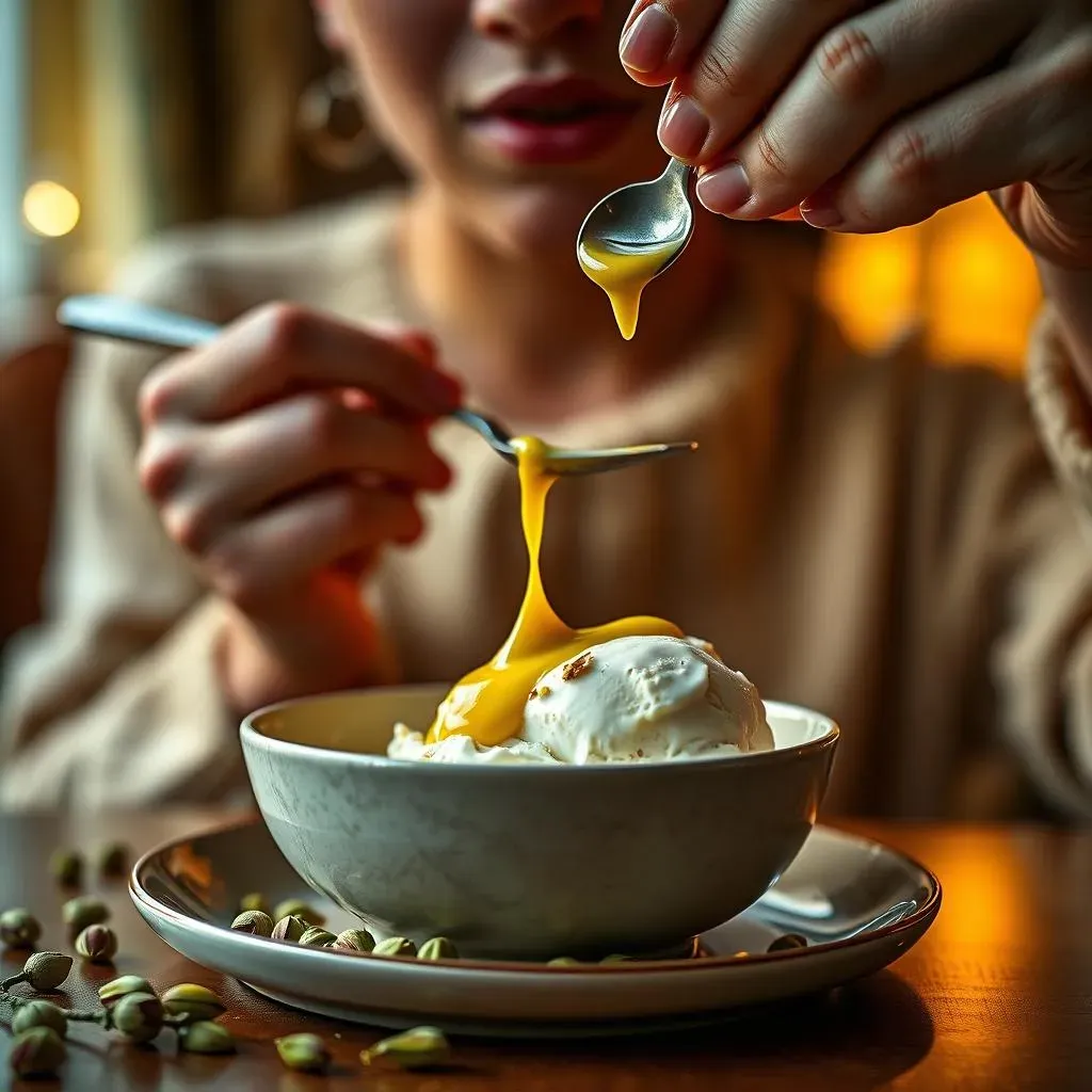 Enjoying Your Homemade Pistachio Dessert Sauce