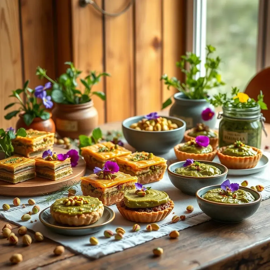 Exploring Complementary Flavors for Pistachio Treats