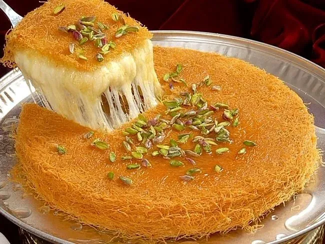 Gathering Ingredients for Your Cheese Dessert Knafeh