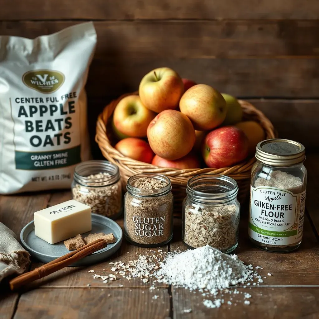 Gathering Your Gluten Free Apple Crisp Ingredients