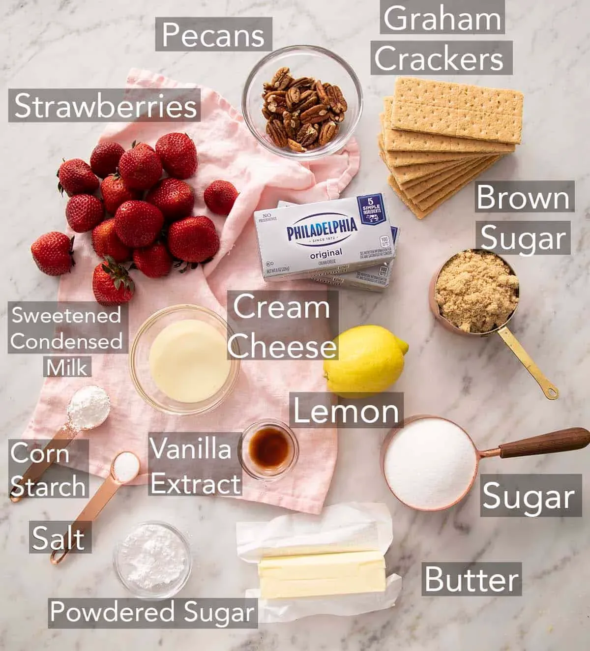 Getting Started: The Fundamental Cheese Cake Ingredients