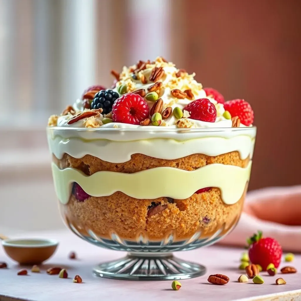 How to Make a ShowStopping Pistachio Pudding Trifle Dessert