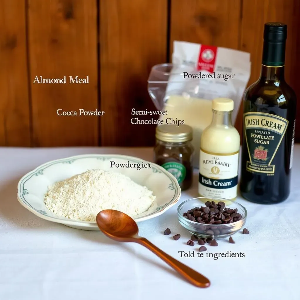 Ingredients for Gluten Free Irish Dessert