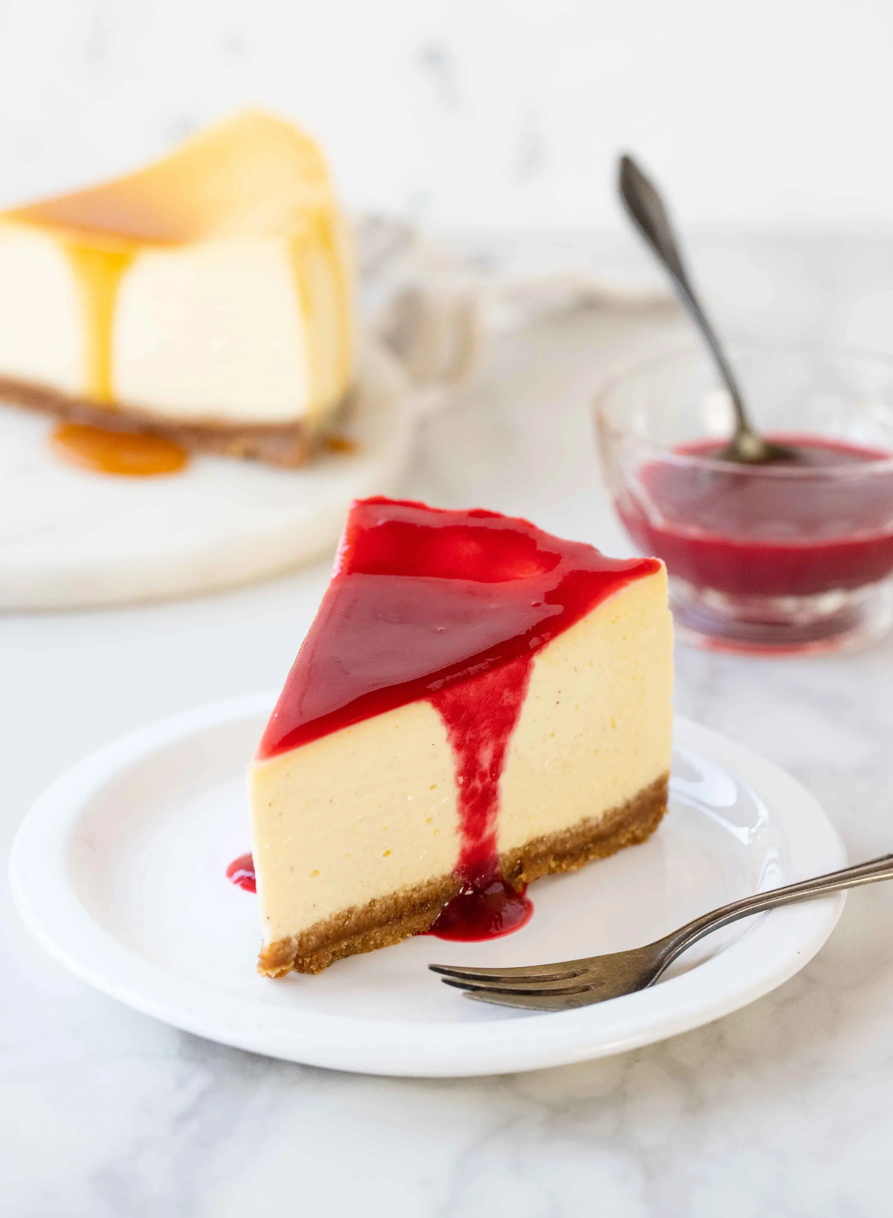 Ingredients for the Real American Cheesecake