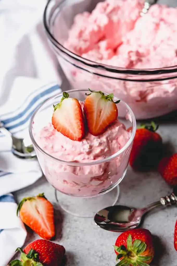 Absolute best jello cool whip cottage cheese dessert ever