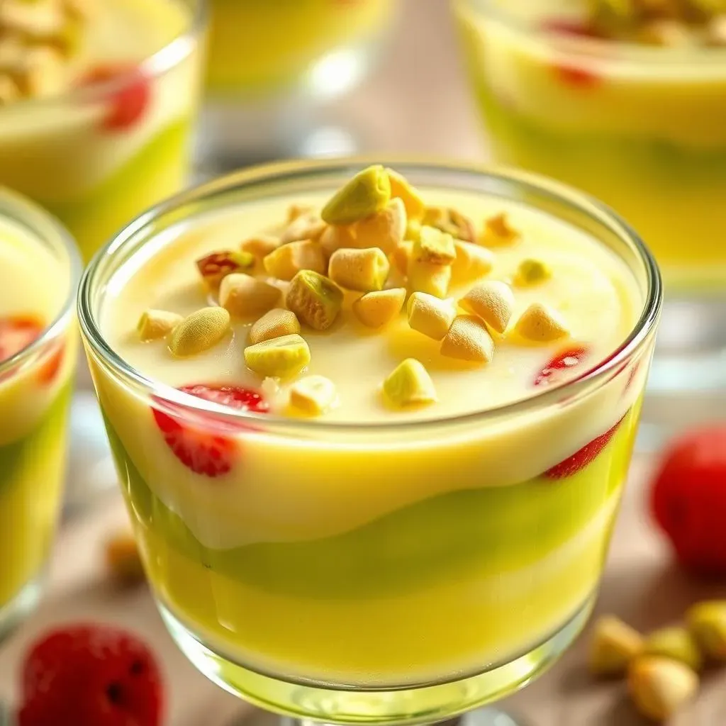 Amazing Jello Pistachio Pudding Dessert Recipe: Easy &amp; Fast