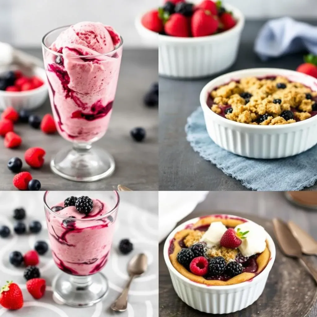 Keto Berry Dessert Recipes Using Frozen Berries