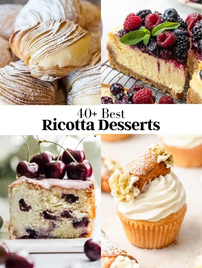 Making Italian Ricotta Cheese Dessert Recipes Easy at Home