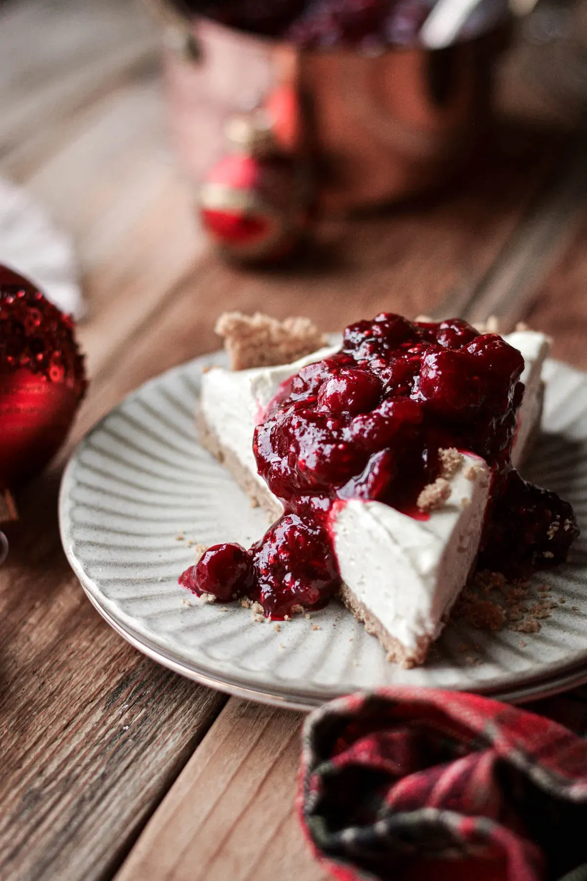 Making the Classic Cranberry Cream Cheese Dessert