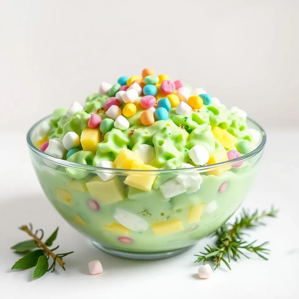 Making the Classic Pistachio Dessert Salad Recipe