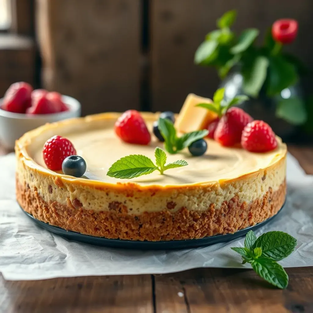 Making the Perfect 4Ingredient Keto Cheesecake Crust