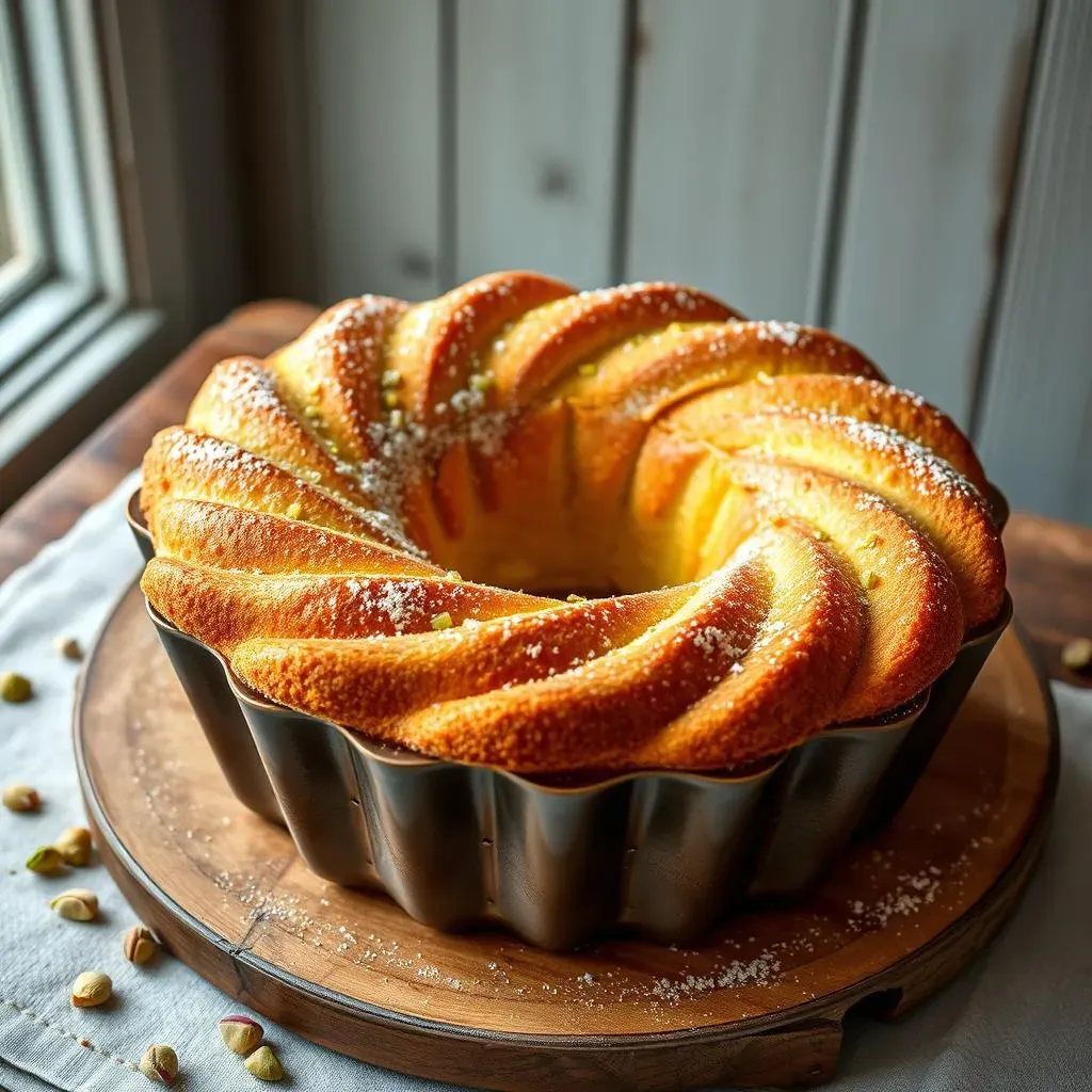 Making the Pistachio Cake: StepbyStep