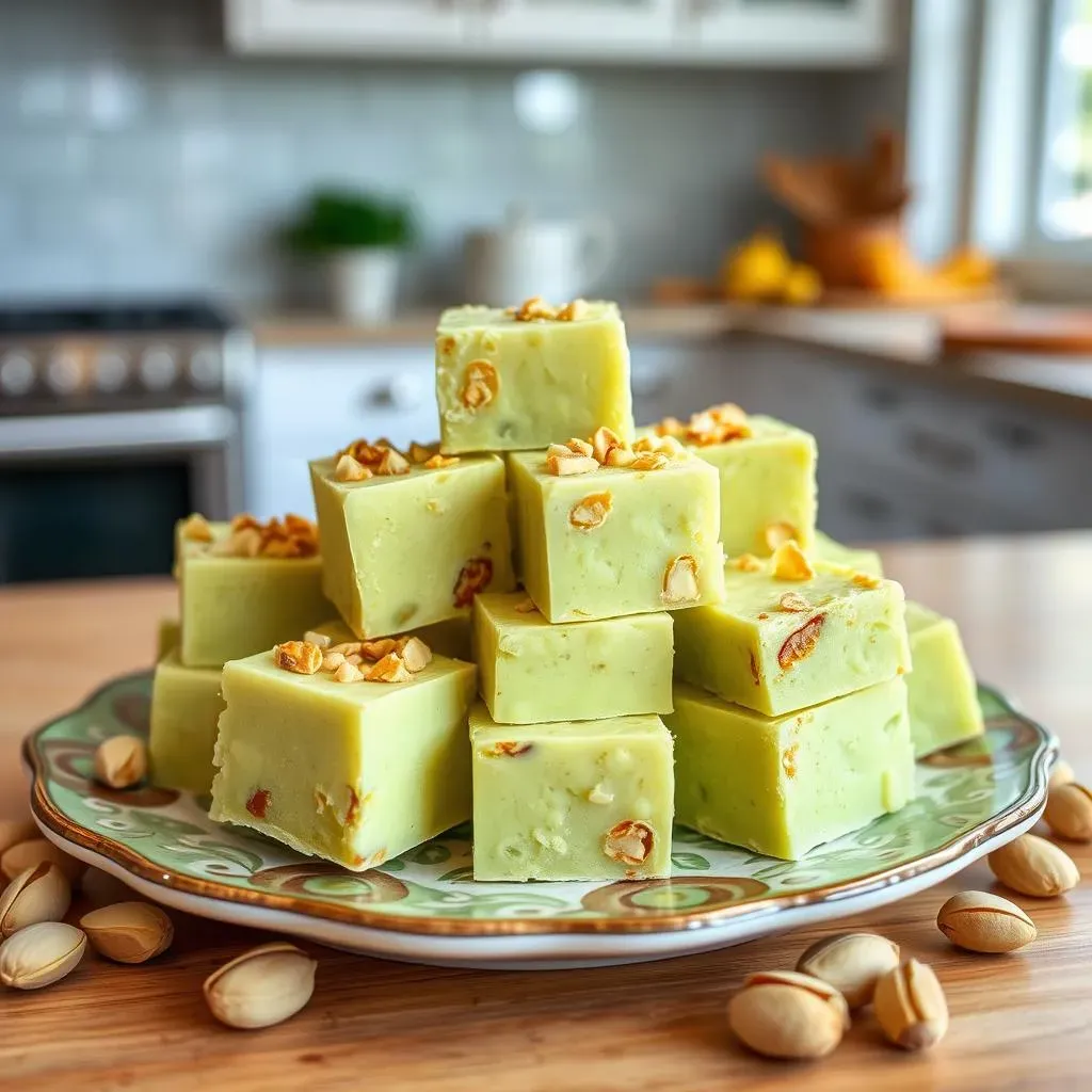 Making the Pistachio Pudding Fudge: StepbyStep