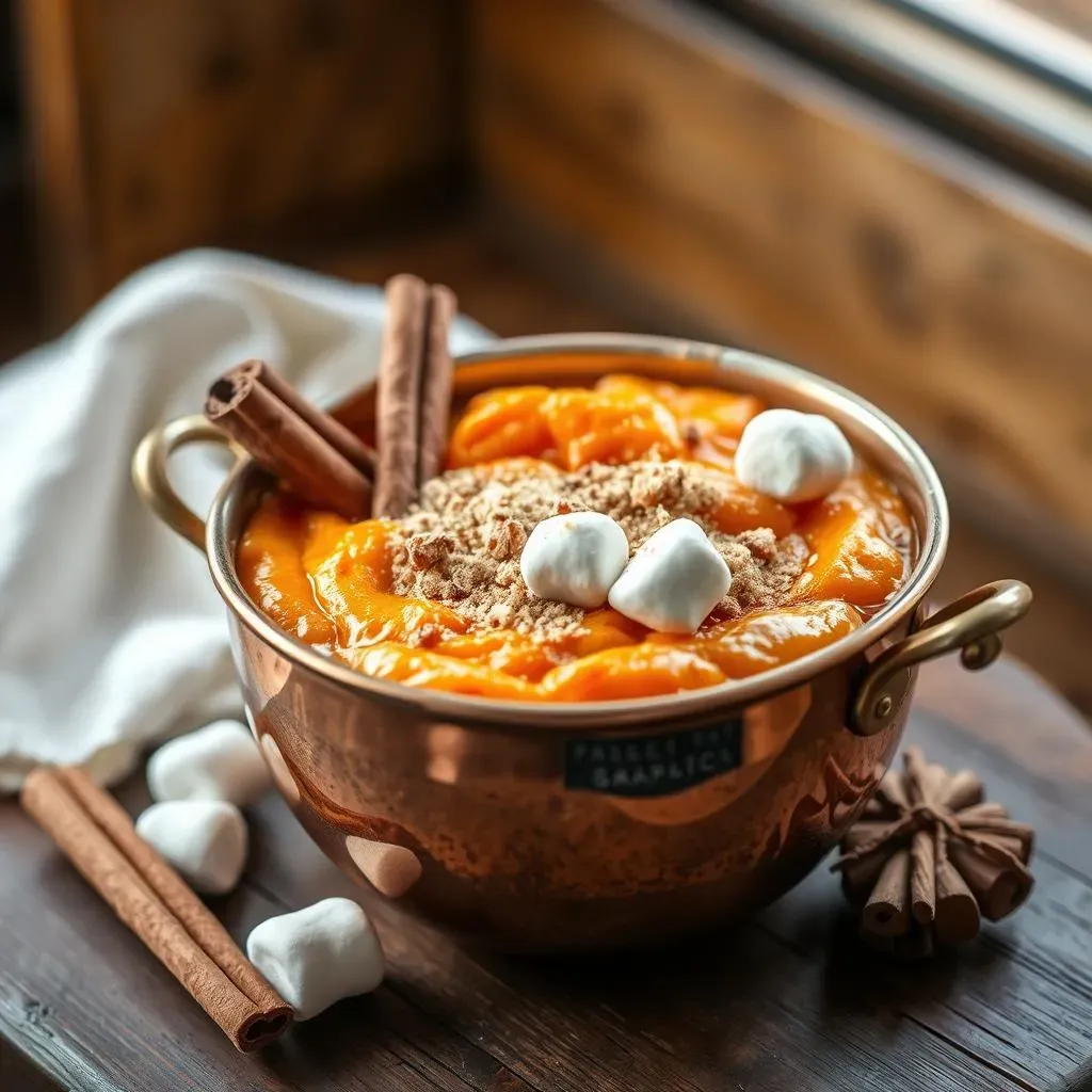 Making the Sweet Potato Filling for Puff Pastry