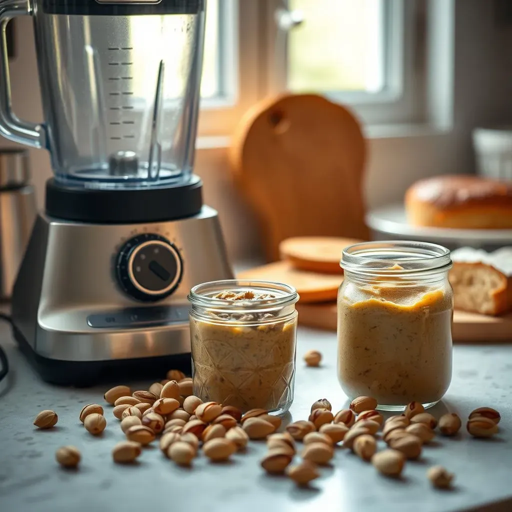 Making Your Own Pistachio Butter for Dessert