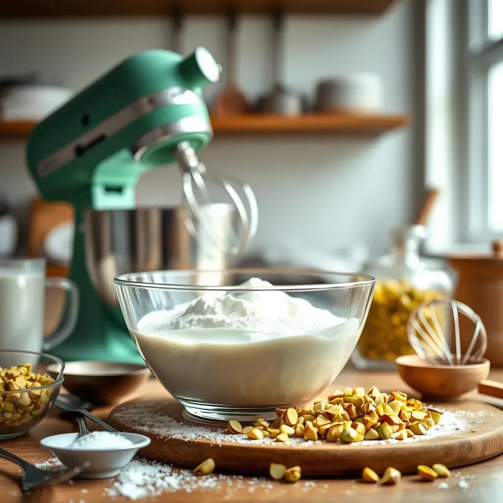 Making Your Pistachio Mousse: Ingredients & Prep