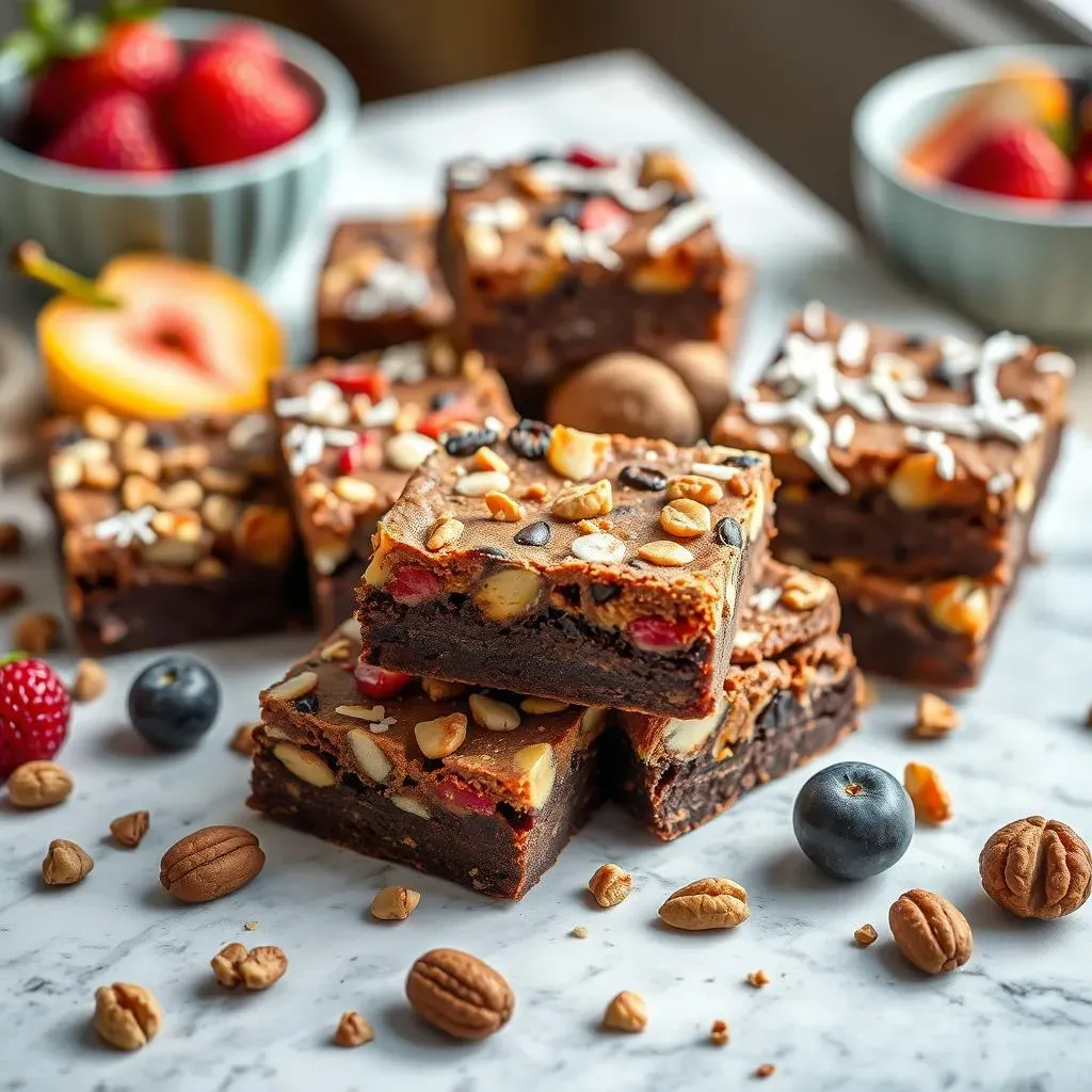 NoBake GlutenFree Vegan Brownies, Fudge, and Cooling Treats