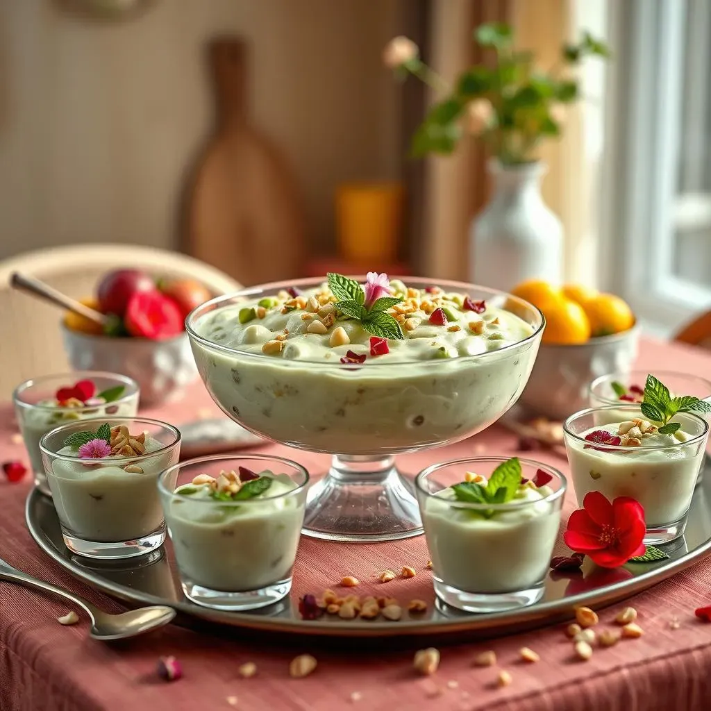 Pistachio Dessert Salad Recipe Variations and Serving Ideas