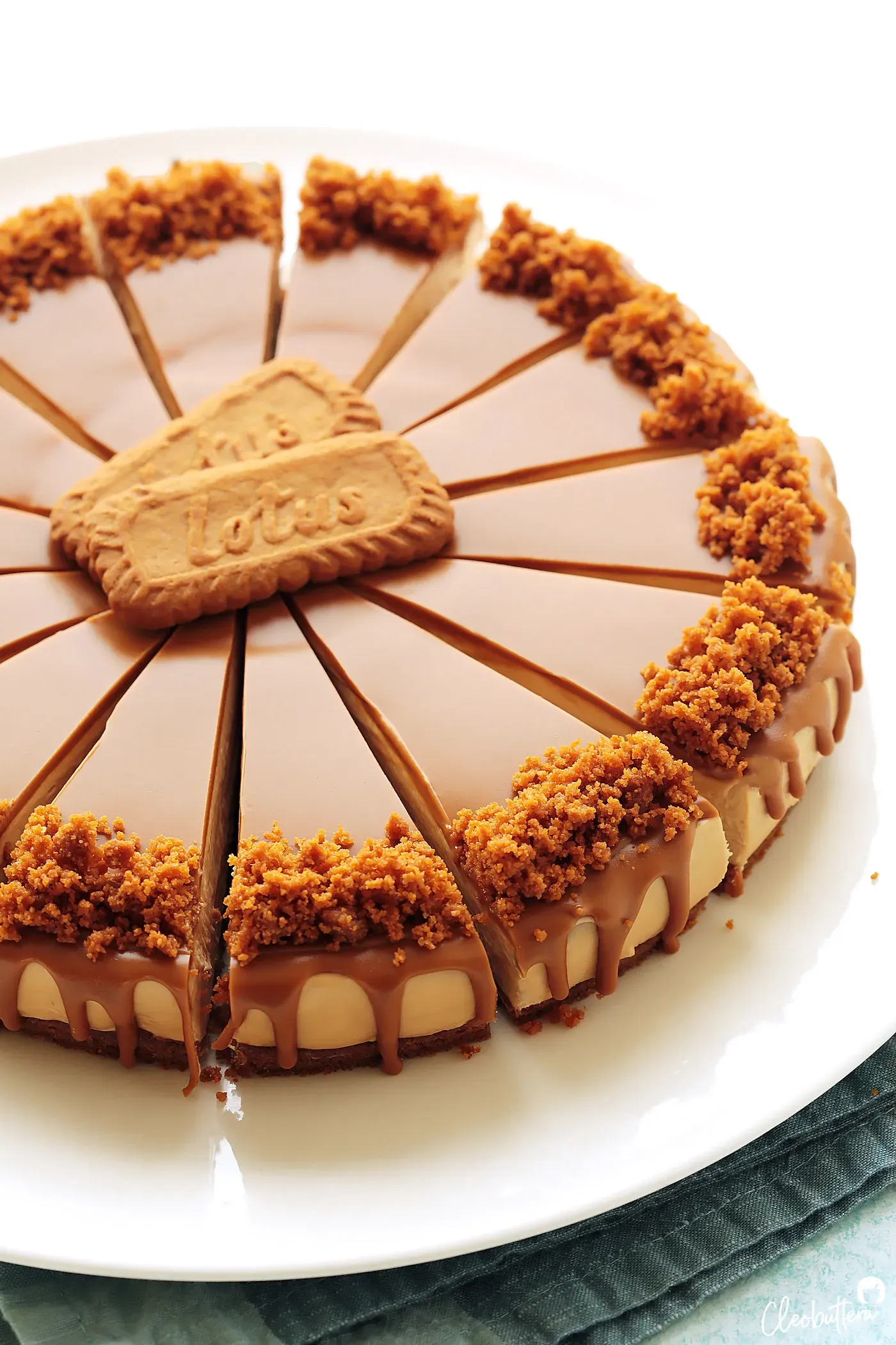 Putting Together Your NoBake Cheesecake Lotus