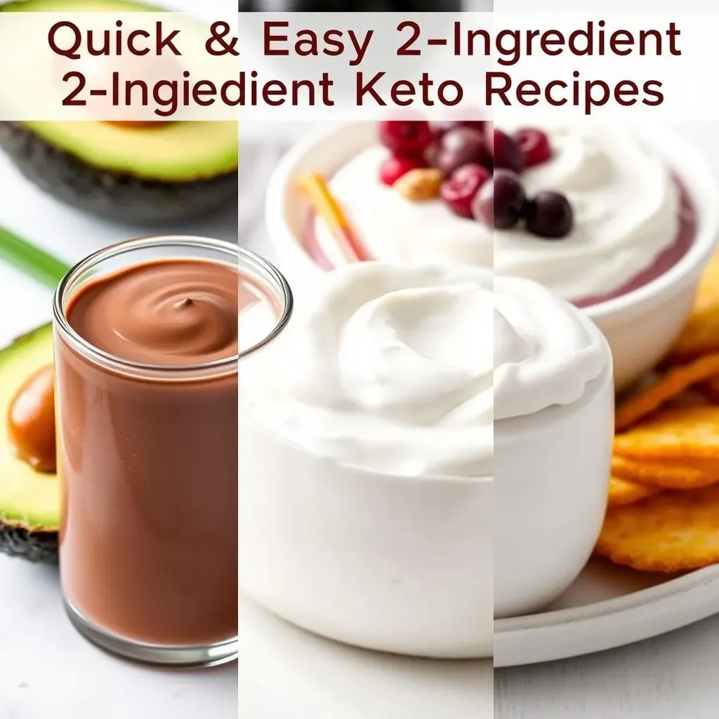 Quick & Easy 2Ingredient Keto Recipes