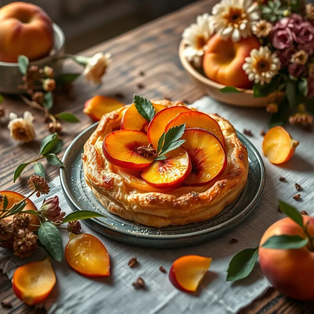 Storing and Serving Your Peach Puff Pastry Dessert