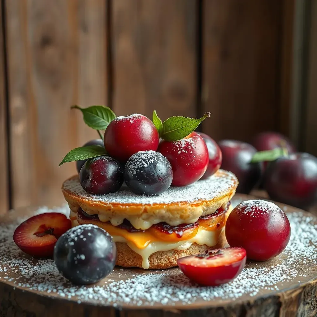 Storing, Cutting, and Variations of Your Gluten Free Plum Dessert