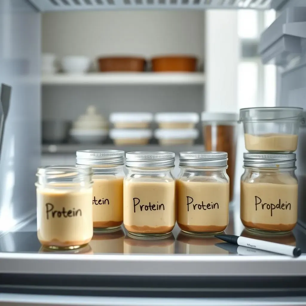 Storing Your Protein Pudding