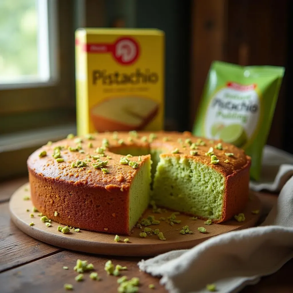 The Secret to the Easiest Pistachio Cake Recipe