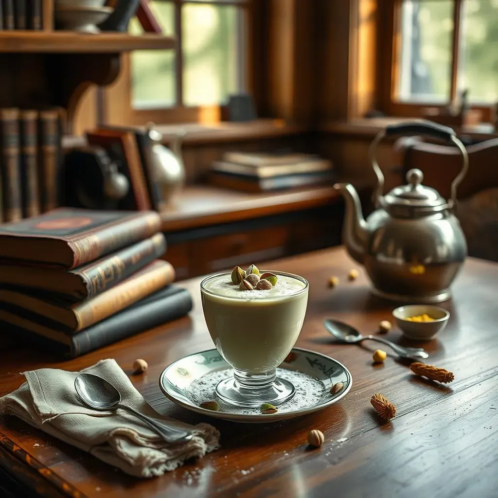 The Story Behind This Pistachio Mousse Dessert Recipe