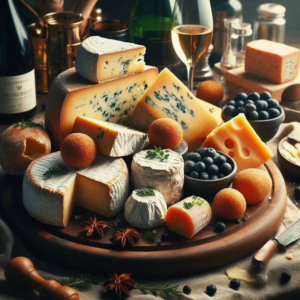 The True Spot for Cheese on a French Plate