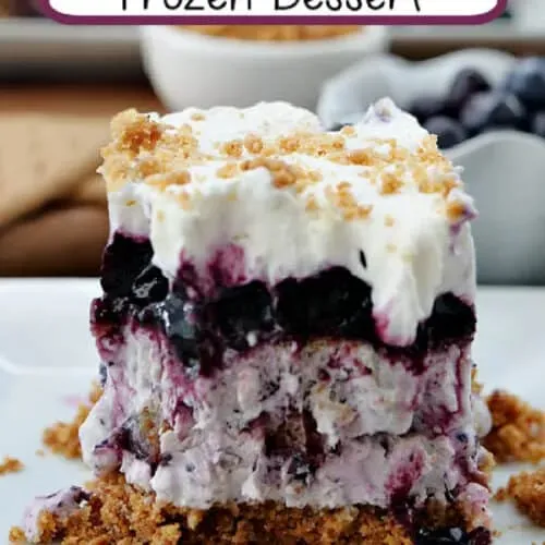Why Make a Frozen Blueberry Cream Cheese Dessert?